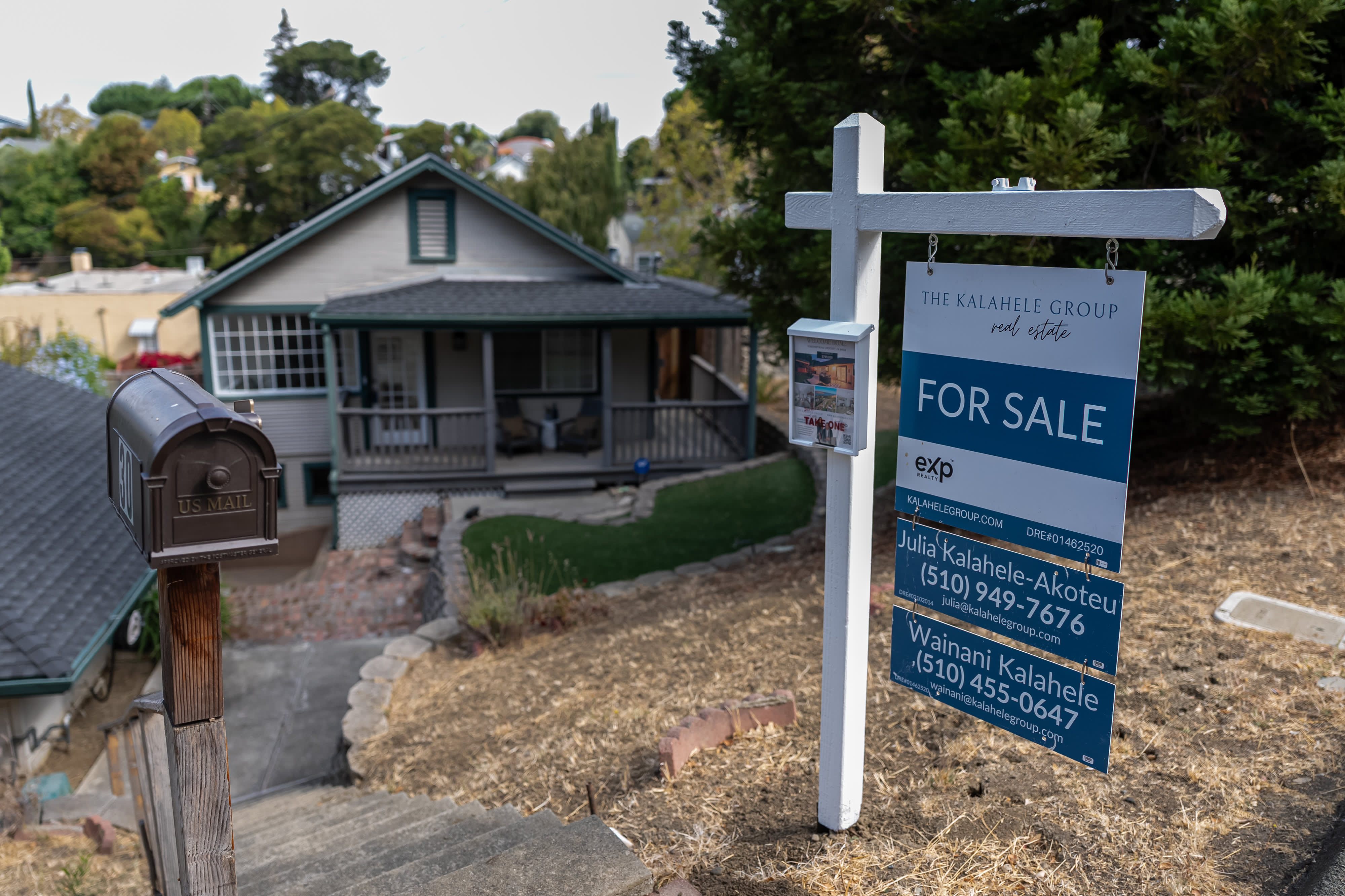 米中古住宅販売が8月に減少、供給は10年超で最高水準に